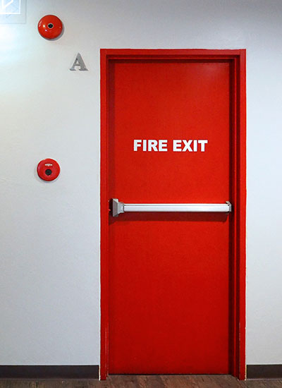 Push Bar Fire Exit